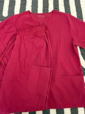 Mandala Women's deep magenta Knit Jogger Set - Comfortable Two-Piece